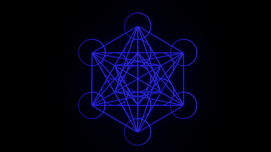Metatron´s Cube Free 3D Model .blend .obj .fbx Free3D