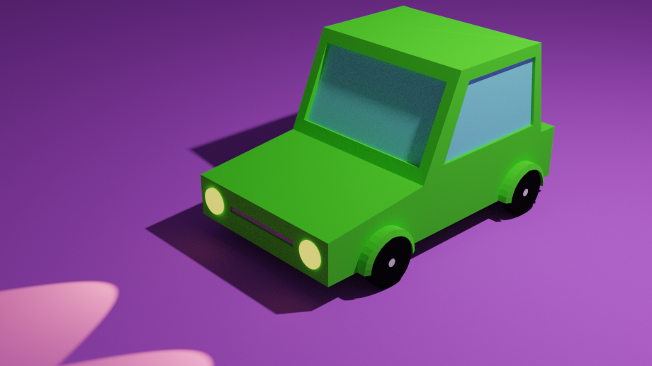 Car Polygon Free 3D Model - .blend - Free3D