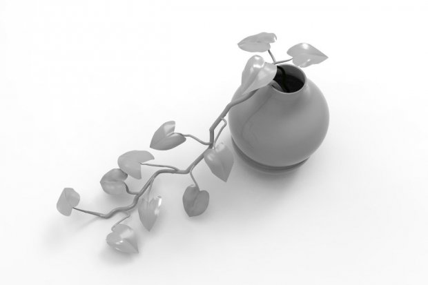 Money Plant royalty-free 3d model - Preview no. 2