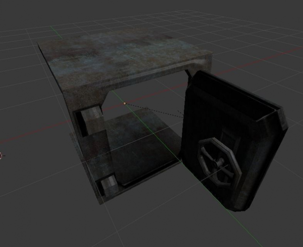 Massive Door Animation Free 3D Model .3ds .obj .dae .blend .fbx .bvh