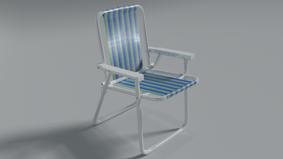 Chair royalty-free 3d model - Preview no. 2