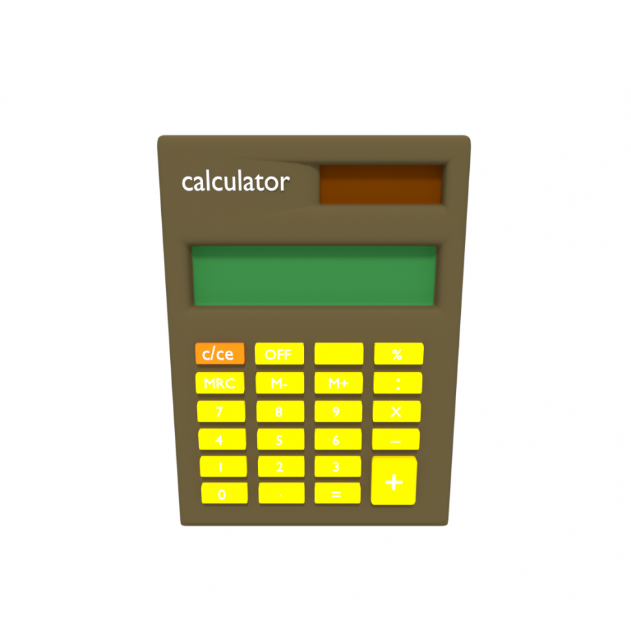 Calculator Free 3D Model .blend Free3D