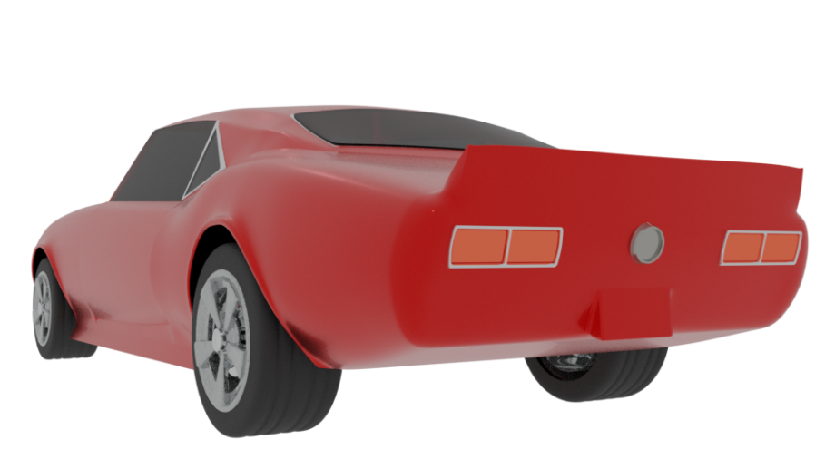 Chevrolet Camaro SS Coupe royalty-free 3d model - Preview no. 2