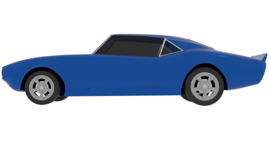 Chevrolet Camaro SS Coupe royalty-free 3d model - Preview no. 7