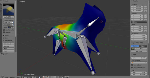 Cat royalty-free 3d model - Preview no. 2