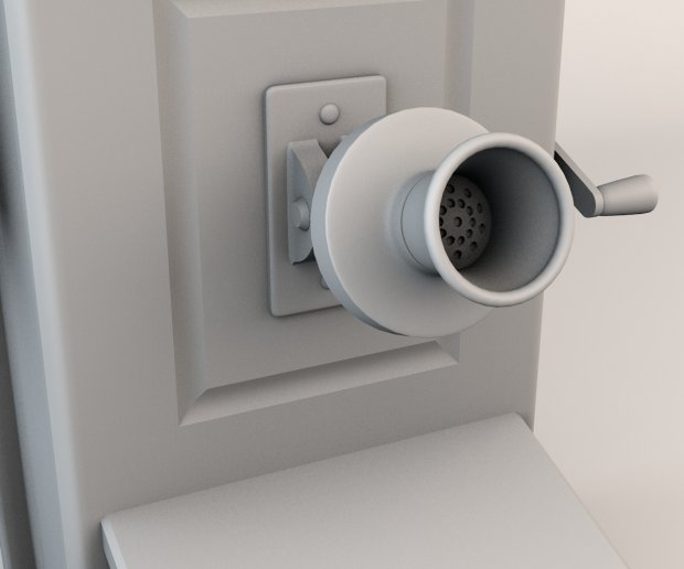 Telephone royalty-free 3d model - Preview no. 3