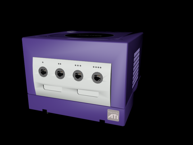 Nintendo Gamecube Updated Free 3D Model - .3ds .dae .c4d .fbx - Free3D