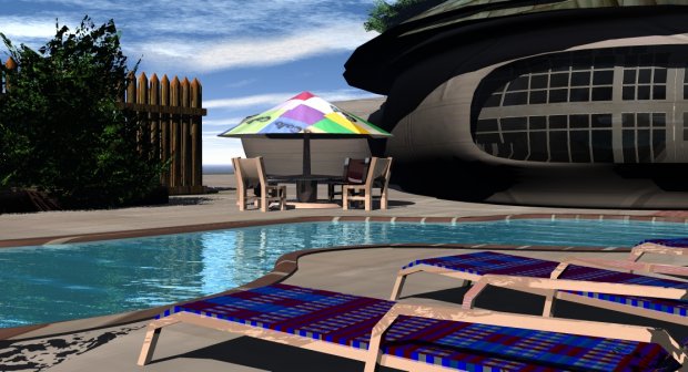 Futuristic Rural House Free 3D Model - .obj - Free3D