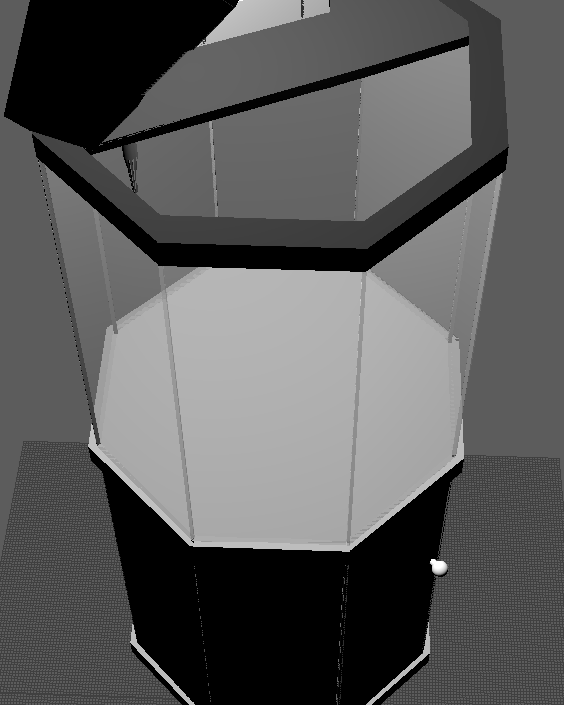 Aquarium Trigon Free 3D Model .fbx Free3D