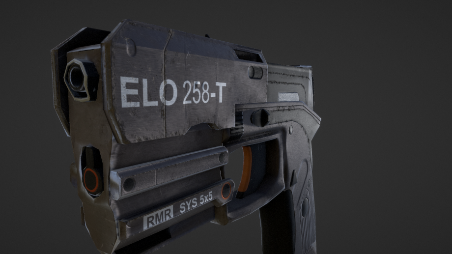 Star Citizen, Laser pistol Free 3D Model .txt .fbx .tga Free3D
