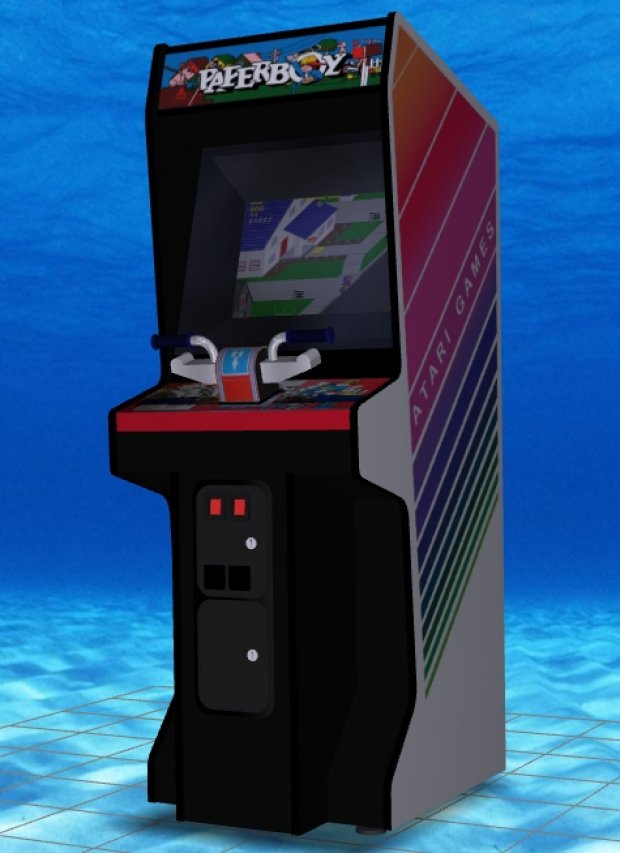 アタリゲームズ ペーパーボーイ Paperboy アーケード チラシ カタログ