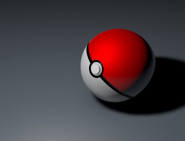 Pokeball royalty-free 3d model - Preview no. 3