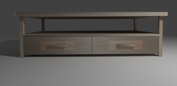 Table basse royalty-free 3d model - Preview no. 4