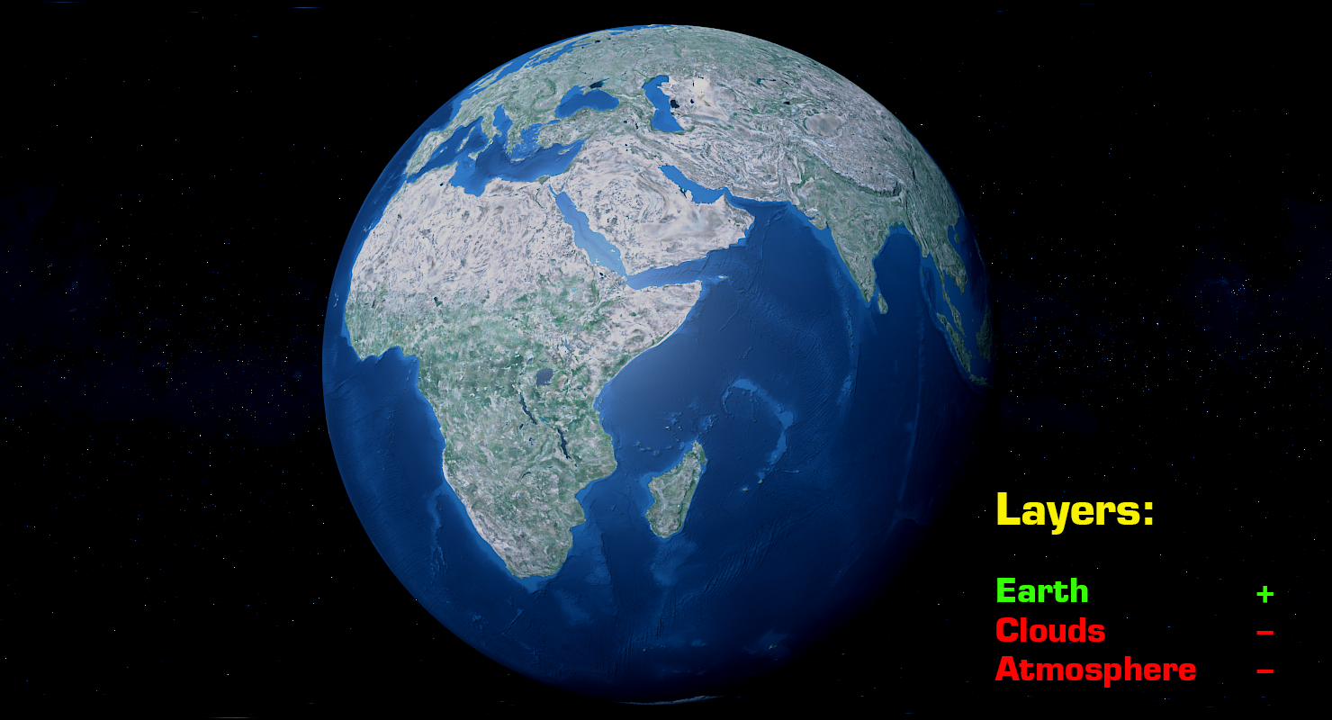 Earth Photorealistic 2K Free 3D Model - .blend .fbx .obj .mtl - Free3D