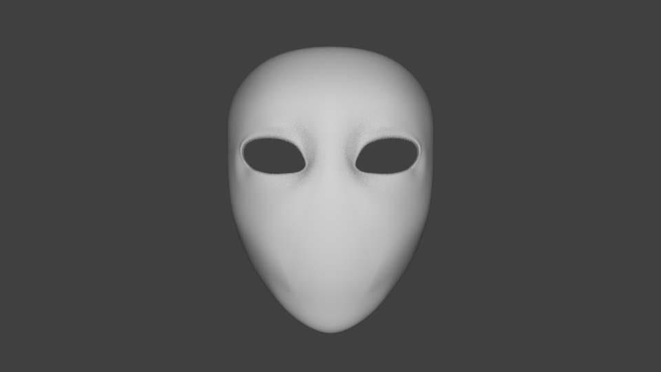 Mask Base Free 3D Model .3ds .obj .blend .fbx .mtl Free3D