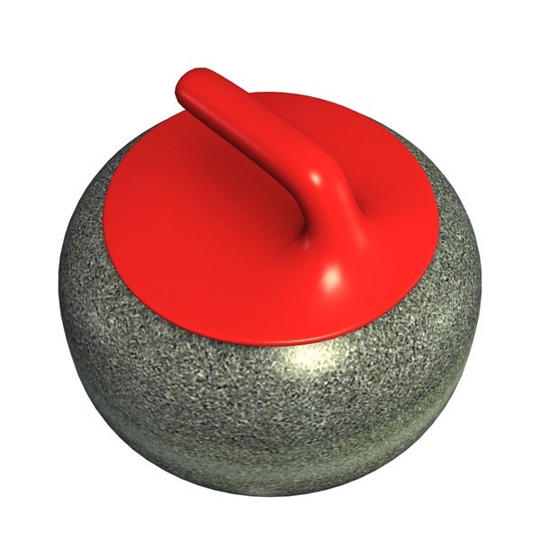 Curling Stone v1 Free 3D Model - .obj .stl - Free3D