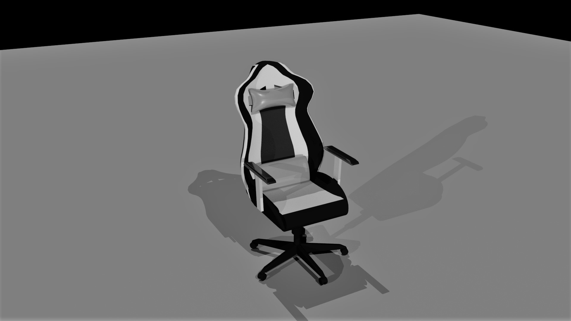 Gaming Chair Free 3D Model .obj Free3D