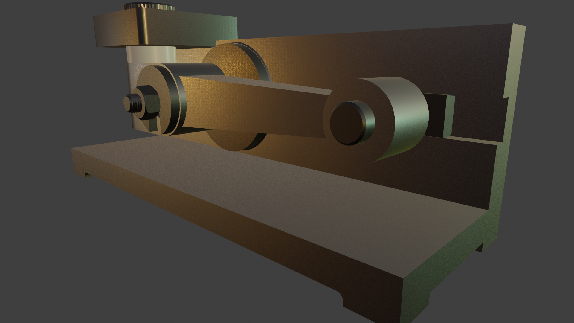 Drill stand Free 3D Model .blend Free3D