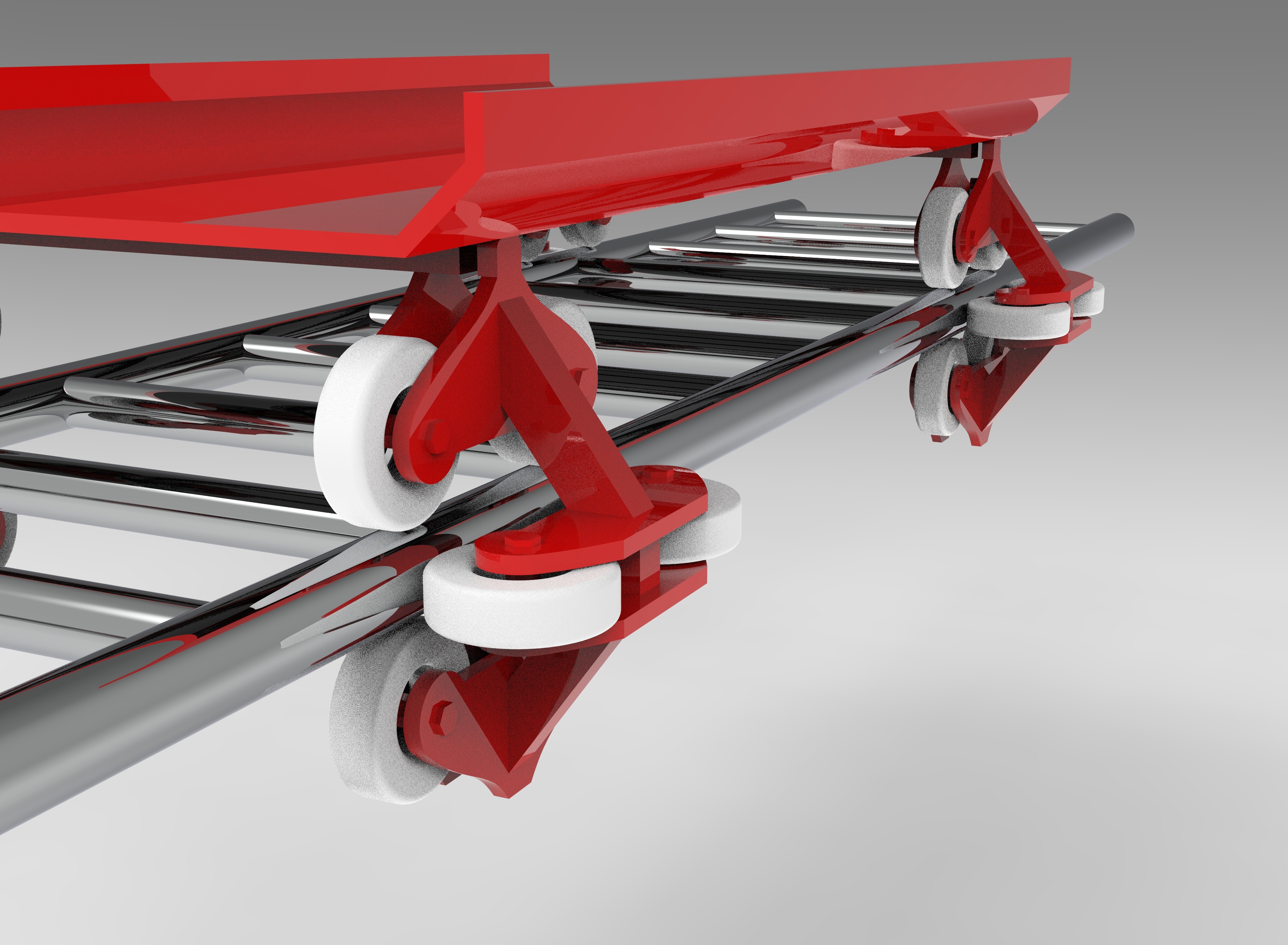 Roller coaster rail wheel Free 3D Model .3ds .obj Free3D