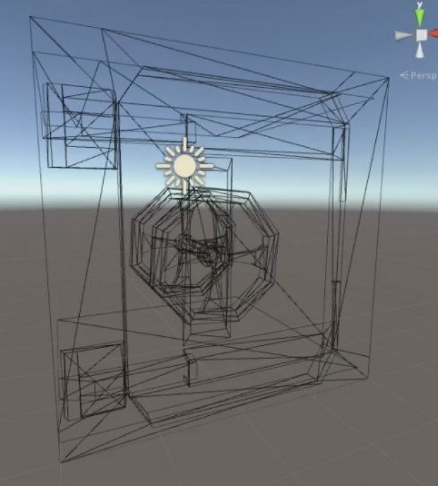 Massive Door Animation Free 3D Model .3ds .obj .dae .blend .fbx .bvh