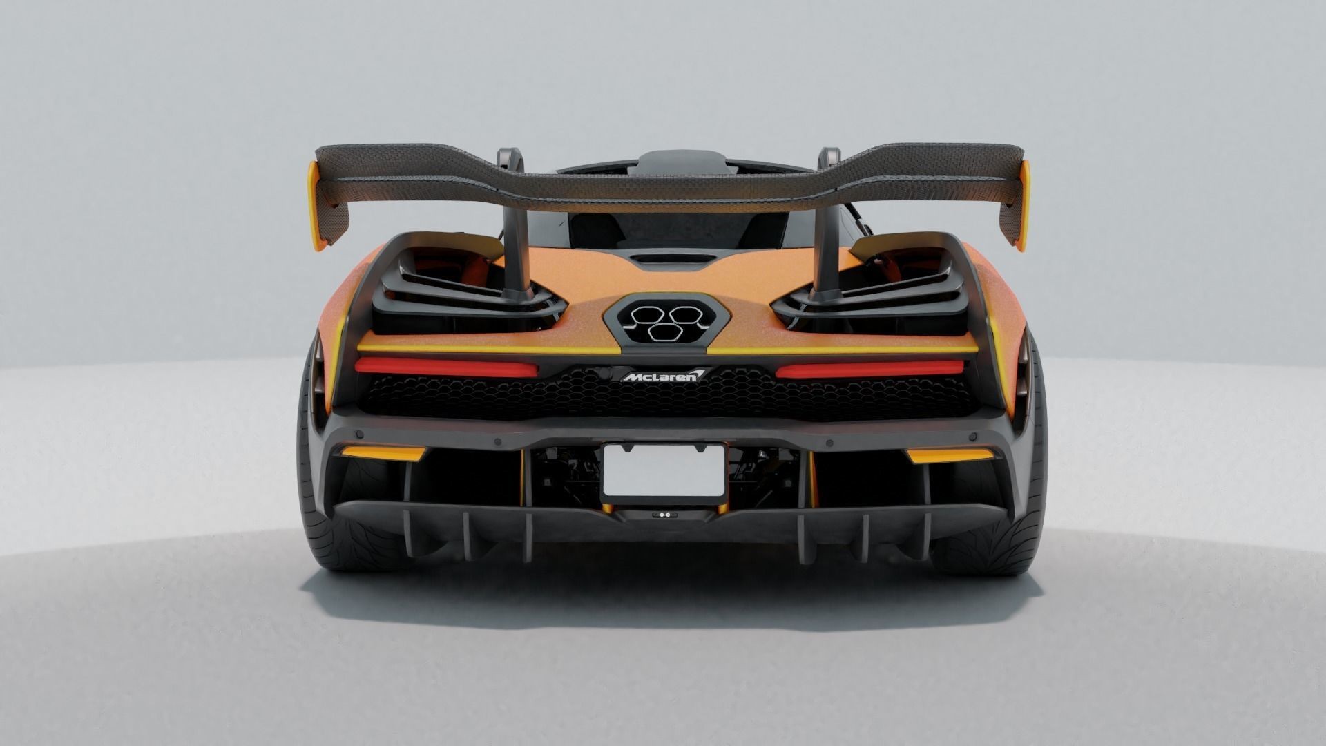 McLaren Senna Free 3D Model - .blend - Free3D