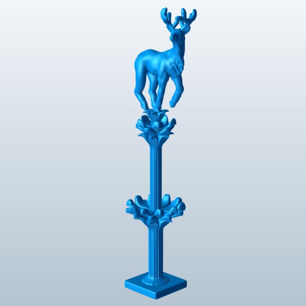 Stag v2 Free 3D Model - .obj .stl - Free3D