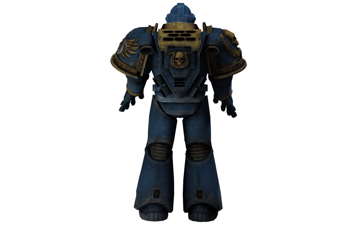 Captain space marine Free 3D Model .obj .poser Free3D