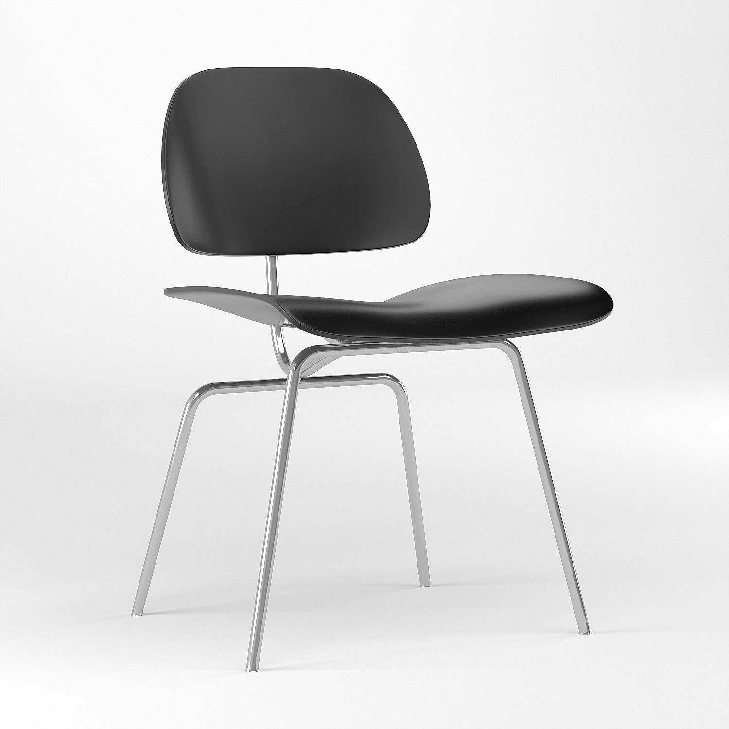 Eames DCM Chair Free 3D Model .max .obj Free3D