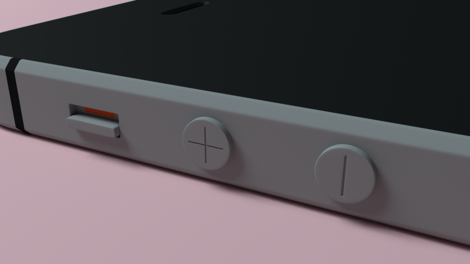 IPhone SE Free 3D Model - .blend - Free3D