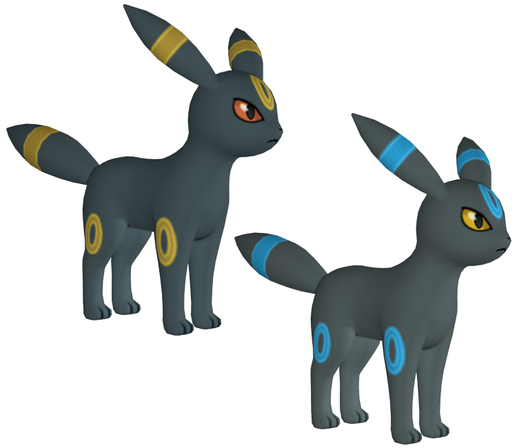 Umbreon (Pokemon) Free 3D Model .dae .fbx Free3D