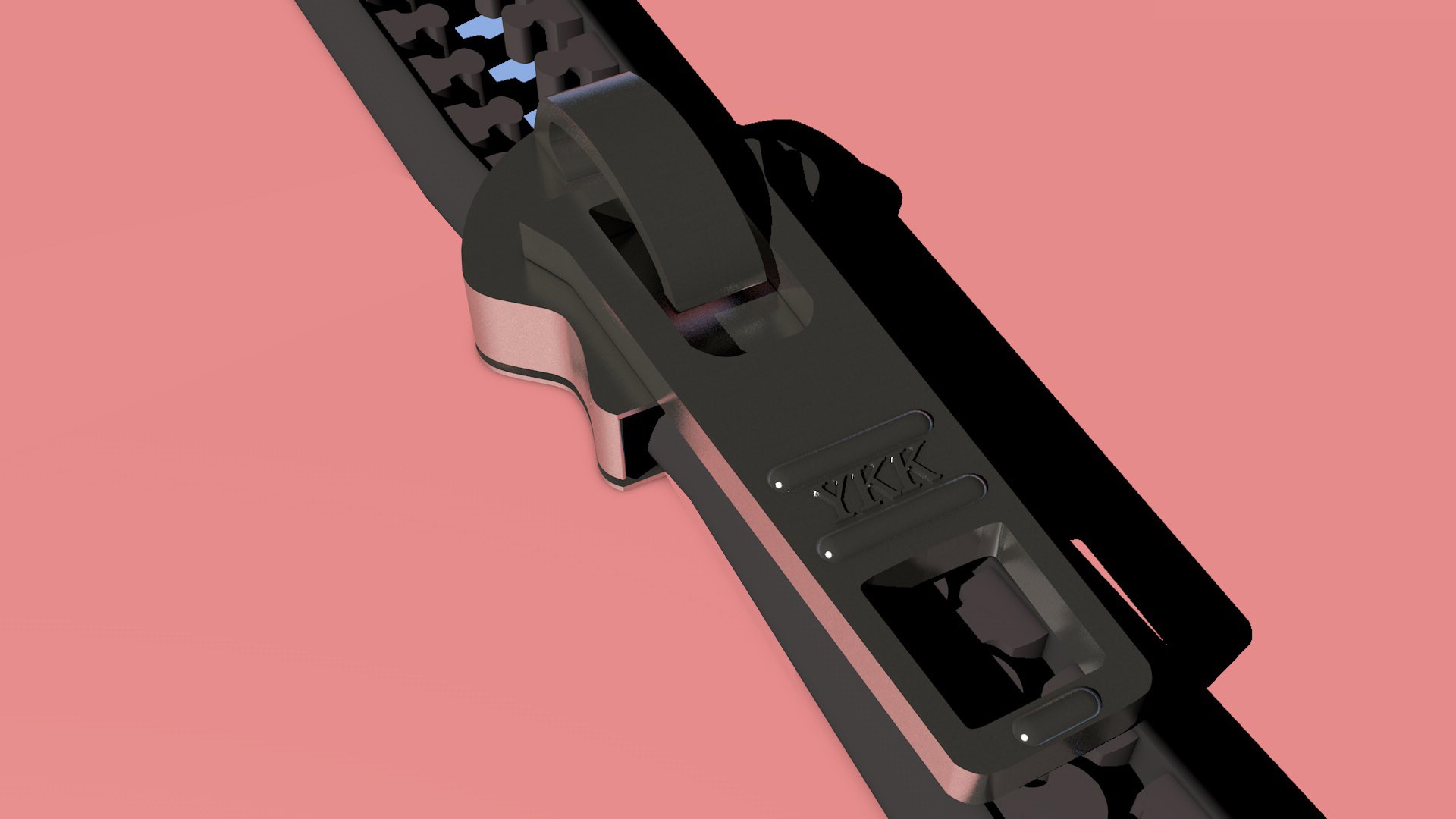 Zipper Free 3D Model .c4d .obj .mtl .3ds Free3D