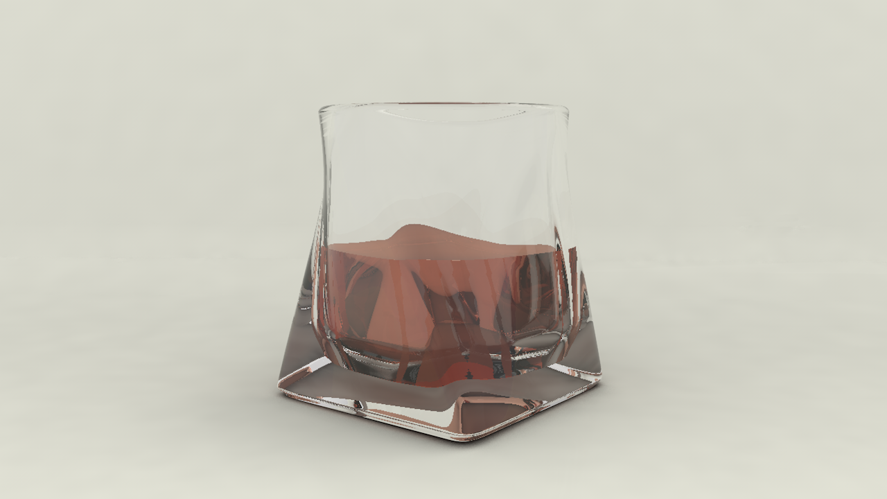 Glass of Whiskey Free 3D Model .c4d .obj .3ds Free3D