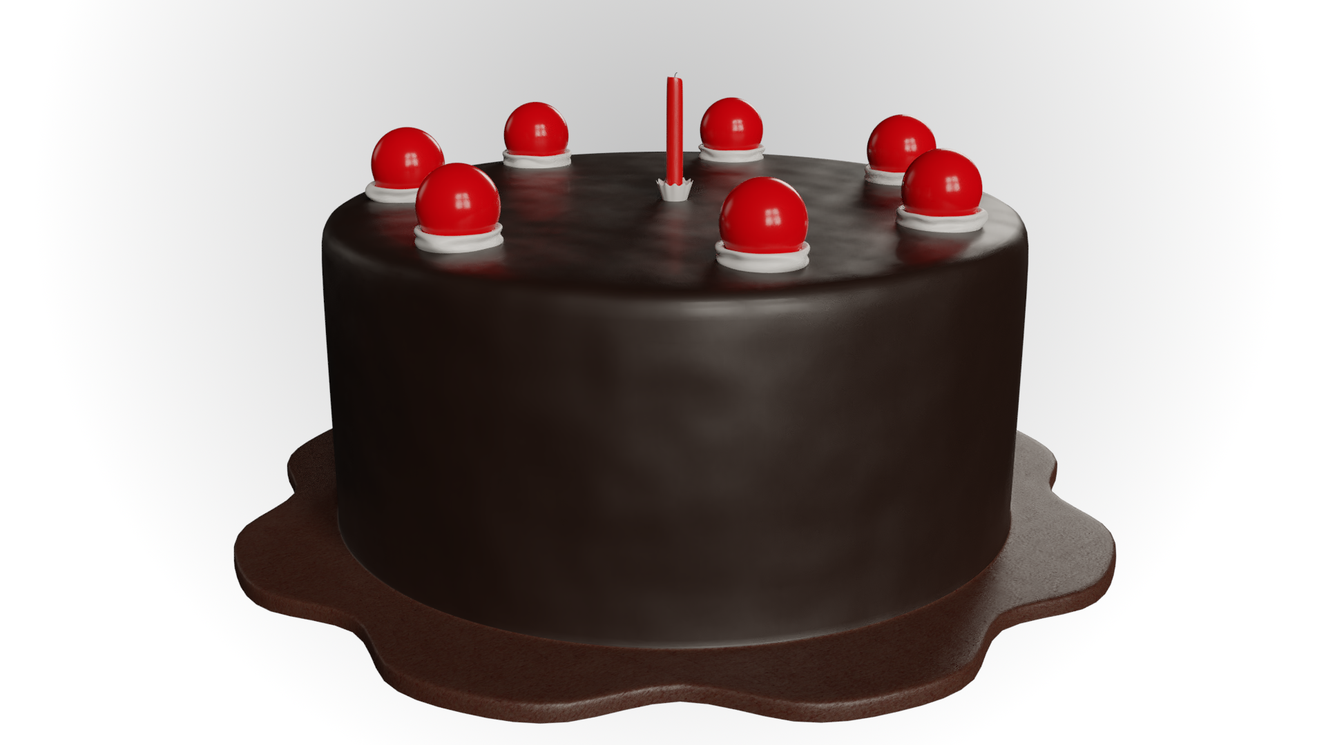 Cake Free 3D Model .blend Free3D