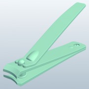 finger nail clippers v1  3d model