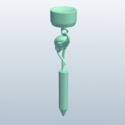 Flamingo v1  3d model