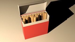 Pack Of Cigarettes 3d model