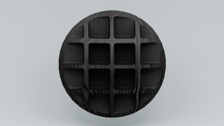 Round Shelf 3d model