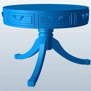 Drum Table v1 3d model
