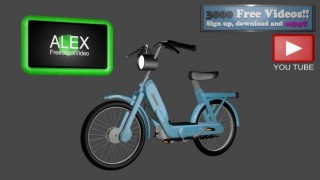Ciao Piaggio 3d model