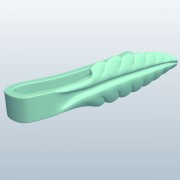 Tie ClipFeather v2 3d model