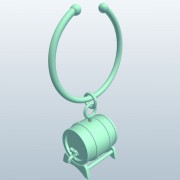 Wine Cask v1  3d model