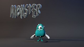 Monster 3d model