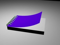 Notepad 3d model