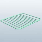 Oven shelf v1  3d model