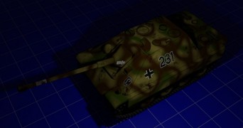 German Assault Gun Jagdpanther (v1.0) 3d model