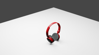 JBL headphone 3d model