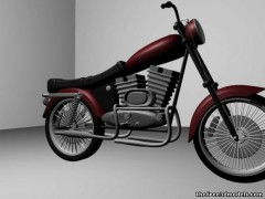 Motorrad 3d model
