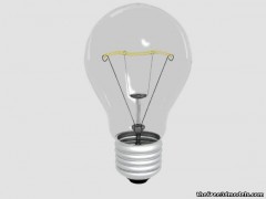 light bulb 3d model