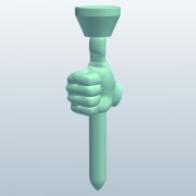 Thumbs Up v1  3d model