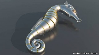 Seahorse 3d model
